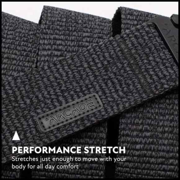 Heavy Duty Elastic Webbing Belt, Non-Metal Travel Friendly Buckle main image 4